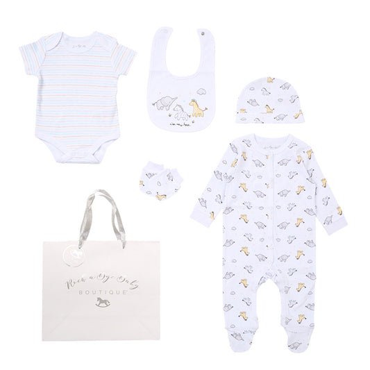 Babies I’m New Here Print 5PC Gift Set