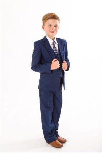 5 Piece Blue Suit
