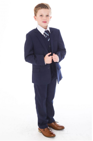 5 Pc Vivaki Navy Suit